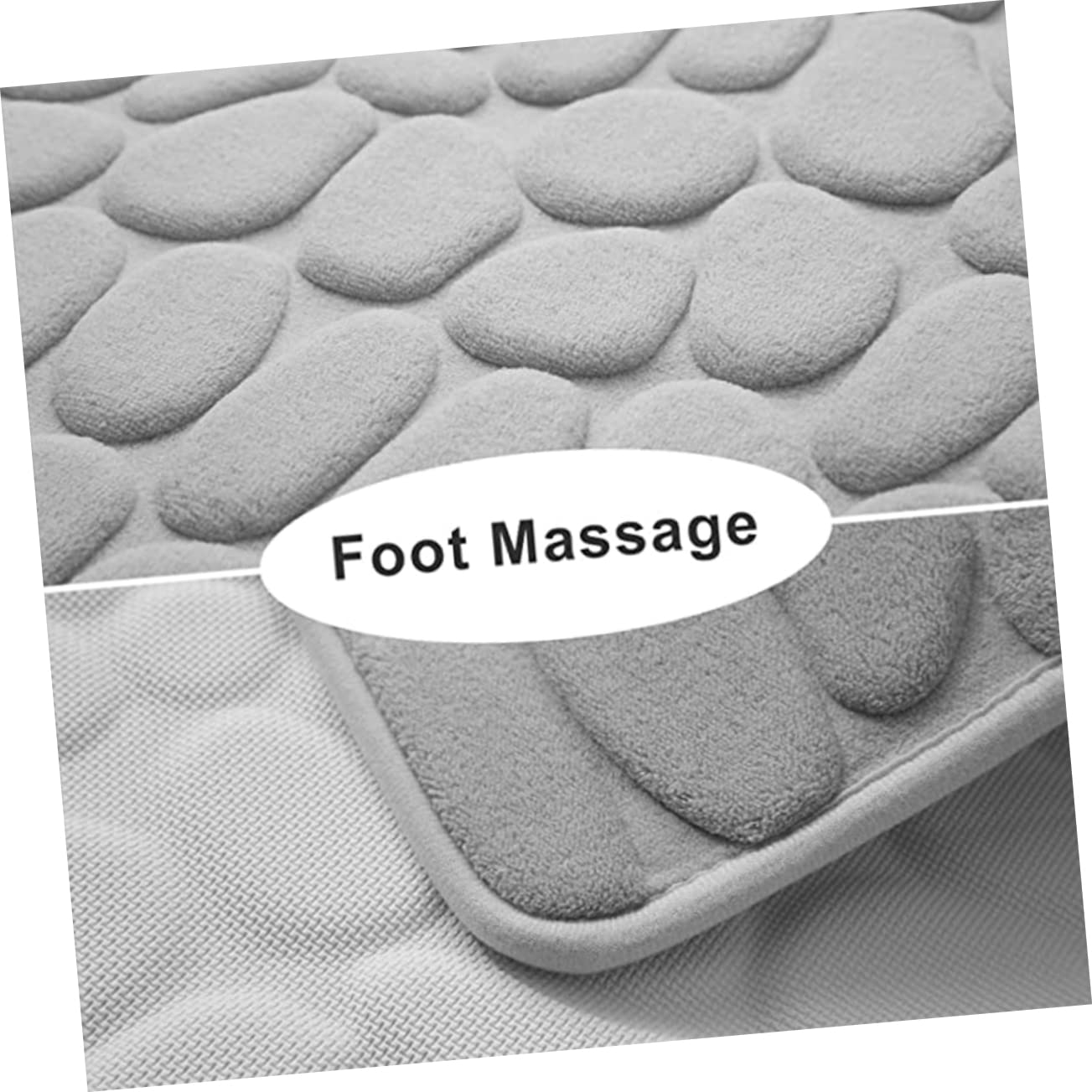 Tappetino da Bagno Assorbente e Resistente All'usura in Memory Foam e Poliestere Antiscivolo Protezione del Pavimento per Bagno e Cucina