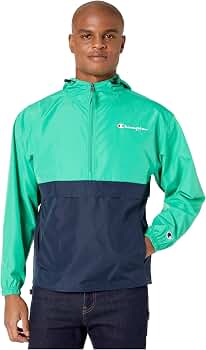 Colorblocked Packable Jacket 