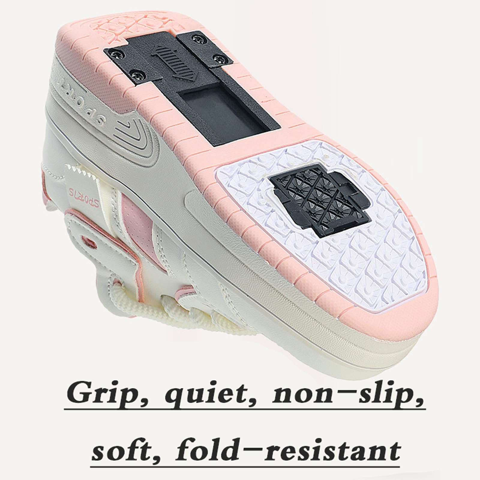 Zapatillas Deportivas con Ruedas para niños,Zapatos con Dos Ruedas,Zapatos con Ruedas para niños,Ruedas Multifuncionales,Retráctil,2 en 1,para Regalo decumpleaños Niños y niñas