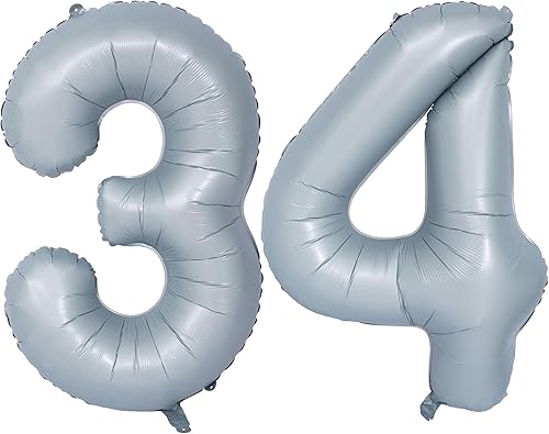 Vista 356 de 40" Macaron purple Number Balloons Helium Foil Mylar Balloon Birthday Party banquet Decoration 9