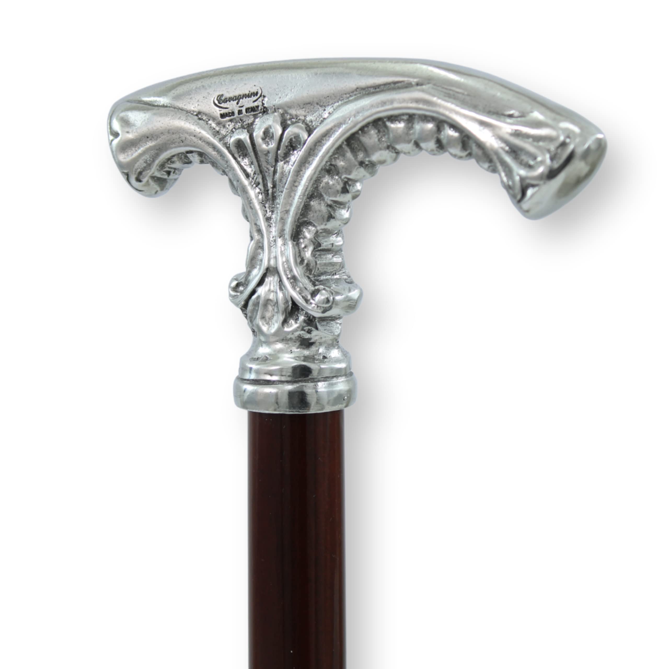 Bastone da Passeggio Lusso Per Uomo Elegante, Bastone da Passeggio Personalizzato Artiginale, Bastone Cavagnini Robusto Esclusivo Per Signore Anziano in Legno