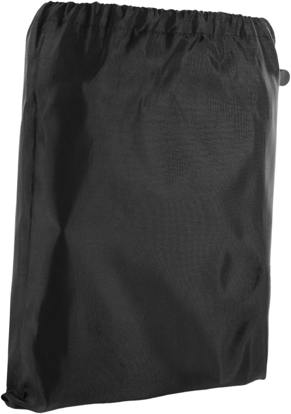 DOITOOL Reusable Lawn Leaf Waste Bag for Garden and Yard Cleanup, Foldable Black Drawstring Sweeper Storage Bag Compatible with Lawn Tractor Leaf Collectors