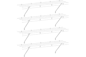 HAUSHOF Wall Mounted Closet Shelves: The Ultimate Organization Solution