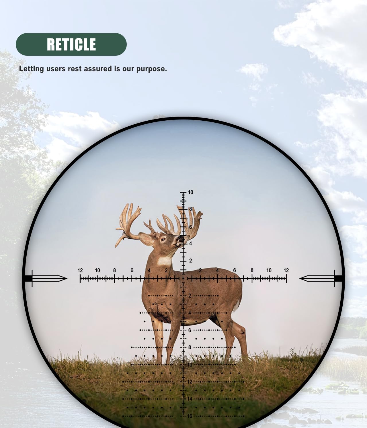 SPINA OPTICS 4-16x44 II Primo cannocchiale a piano focale MRAD