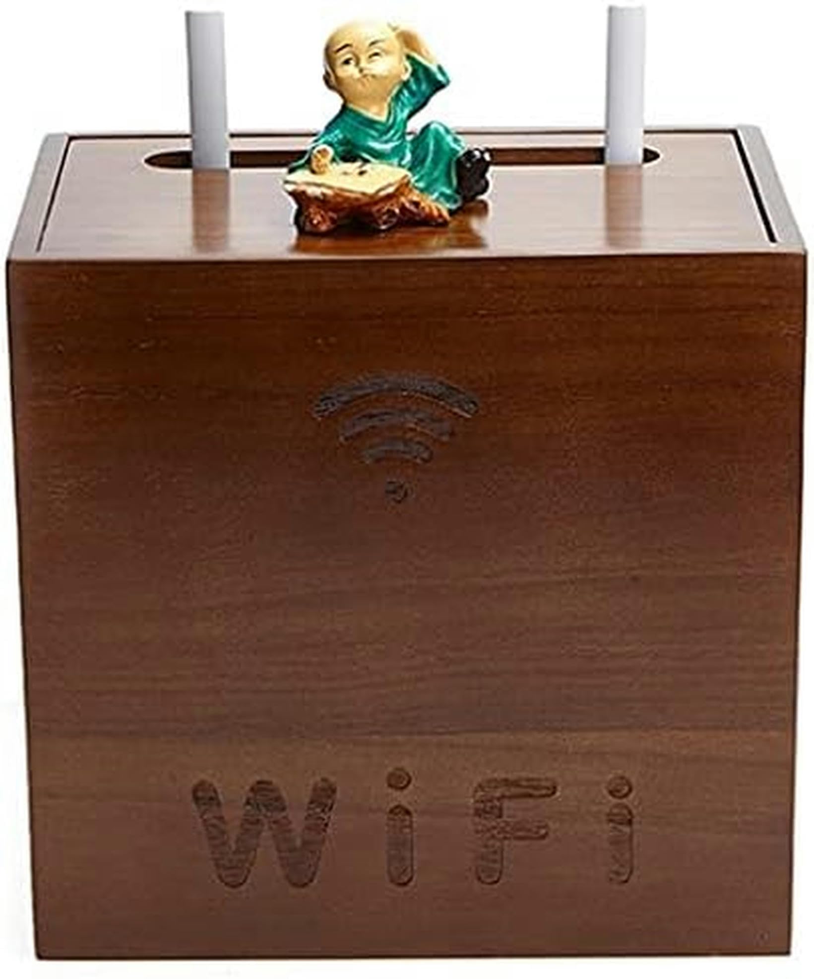 Pudełko do przechowywania routera, półka do przechowywania kabli, pudełko Wspornik routera Dekoder do montażu na ścianie, stojak na router Wspornik półki na akcesoria telewizyjne Router TV Box Set-Top