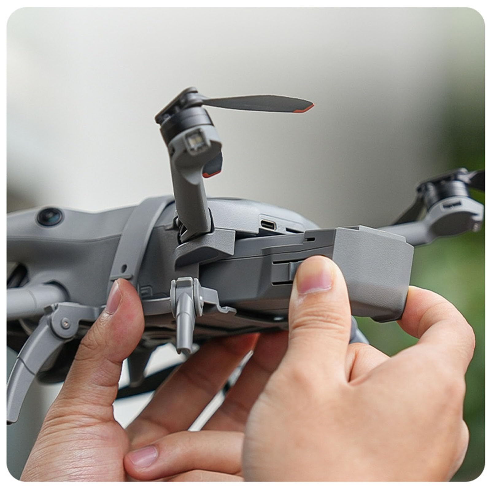 Train d'atterrissage pour DJI Mini 5 Pro Extensions de Jambes Support de Protection Support d'atterrissage Drone Accessoires pour DJI Mini 5 Pro (Orange)