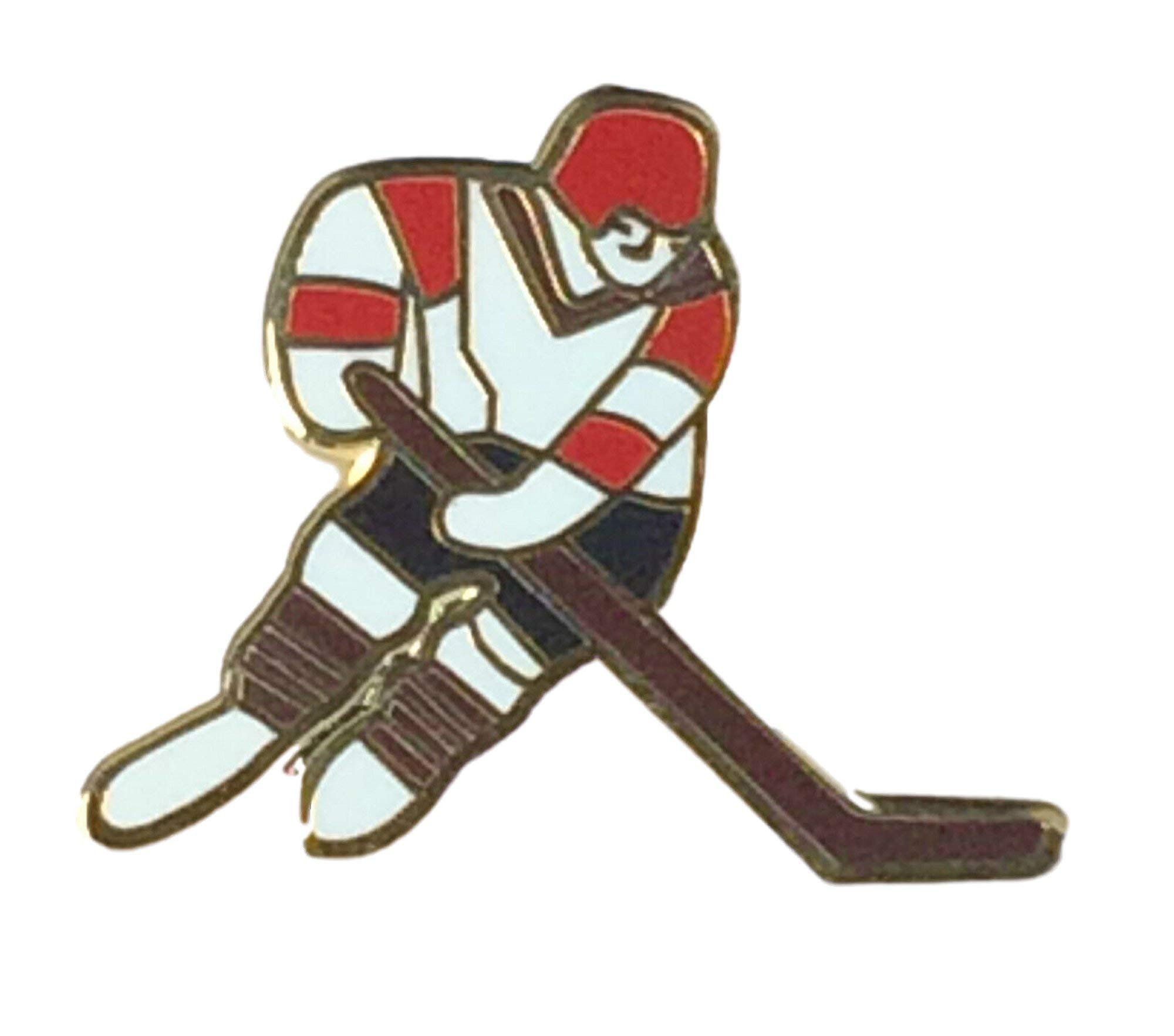 Smartbadge® Ice Hockey Sports Player Hard Quality enamel lapel pin badge