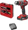 Einhell Professional TP-CD 1860 Li-i BL 1x 2.0 Ah 18 V, Coal-free, 60 Nm, Pulsed drilling function, 13 mm chuck, 2 gears, 1x 2.0 Ah battery charger included