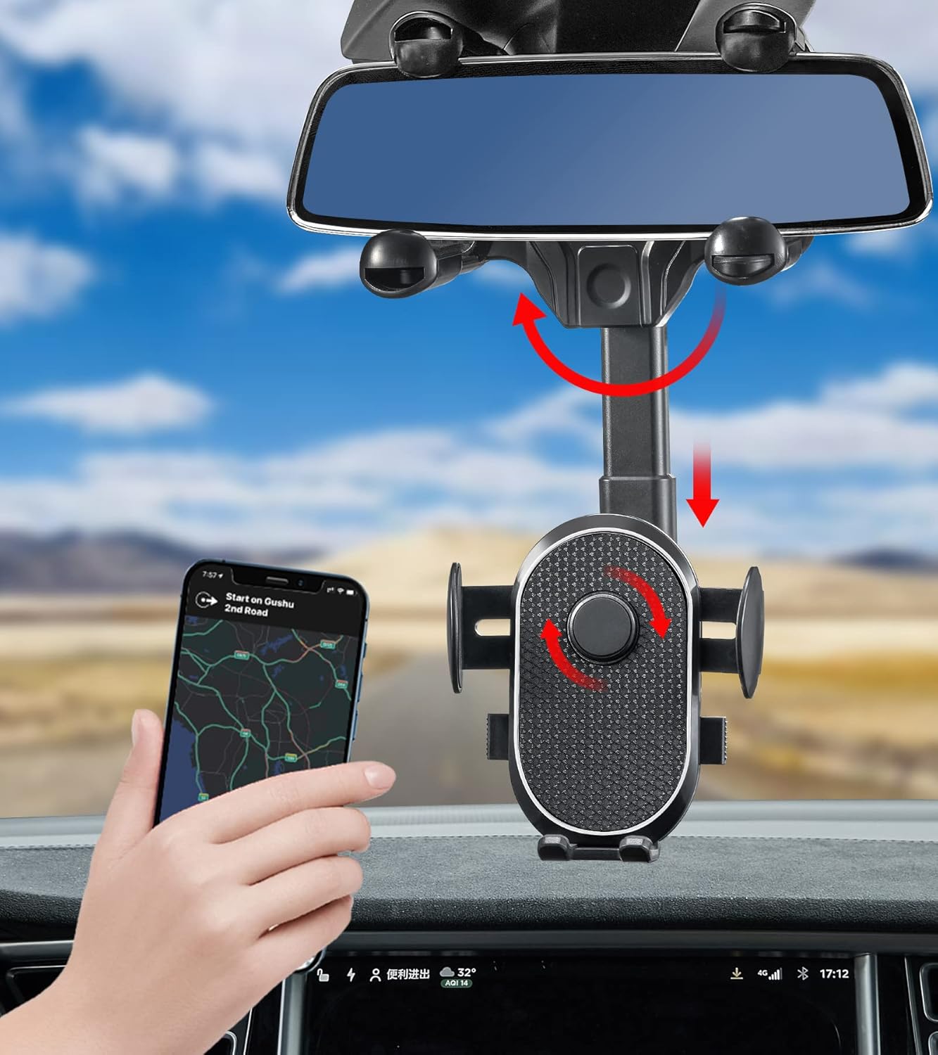バックミラー スマホホルダー 車載ホルダー Iphone 防水 防塵 360度回転 耐震 収納可能 スマホスタンド 取り付け簡単 着脱簡単 全車種対応 伸縮アーム 自由調節 全機種対応 車で格納式の車用電話ホルダーマウント 最大12 Offクーポン バックミラー スマホホルダー 車載ホルダー Iphone 防水 防塵 360度回転 耐震 収納可能 スマホスタンド 取り付け簡単 着脱簡単 全車種対応 伸縮アーム 自由調節 全機種対応 車で格納式の車用電話ホルダーマウント 最大12 Offクーポン