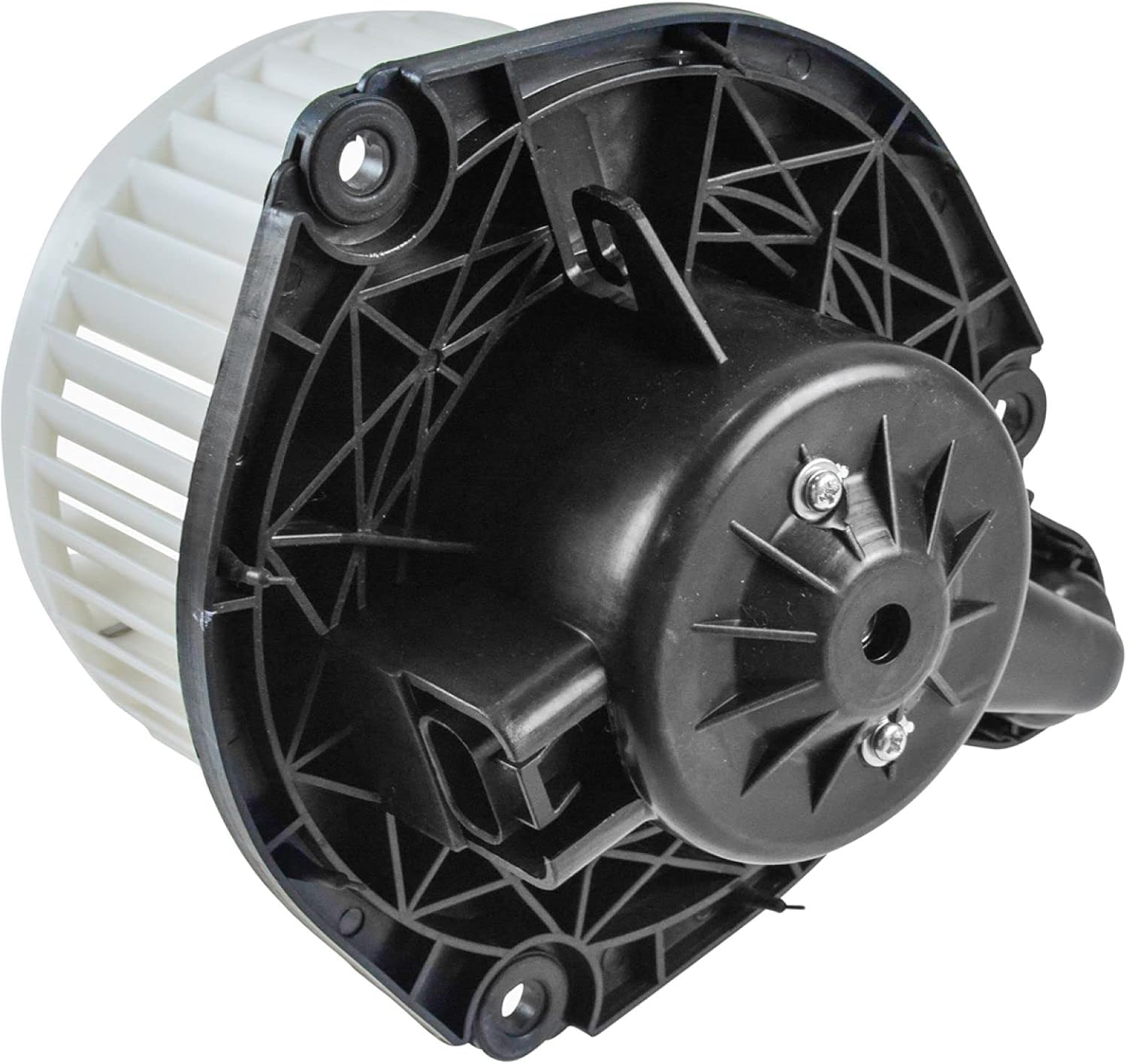 A/C AC Heater Blower Motor w/Fan Cage & Resistor Kit Compatible with Buick Chevy GMC Olds