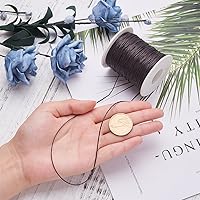 Vista 6 de PH PandaHall Cordón de algodón encerado Burlywood de 100 yardas de 0.039 pulgadas con 100 yardas de 0.039 pulgadas (0.039 in), cordón de algodón