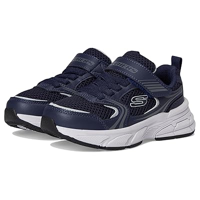 SKECHERS KIDS Retro graph 403857L (Little Kid/Big Kid) Boys Shoes Navy