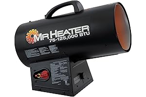 Mr. Heater 125,000 BTU Forced Air Propane Heater, Perfect for Salamander Heater Needs