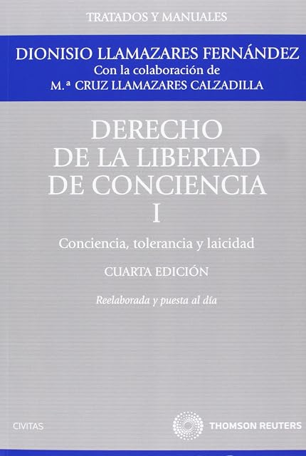 Portada de Derecho de la Libertad de Conciencia Tomo i