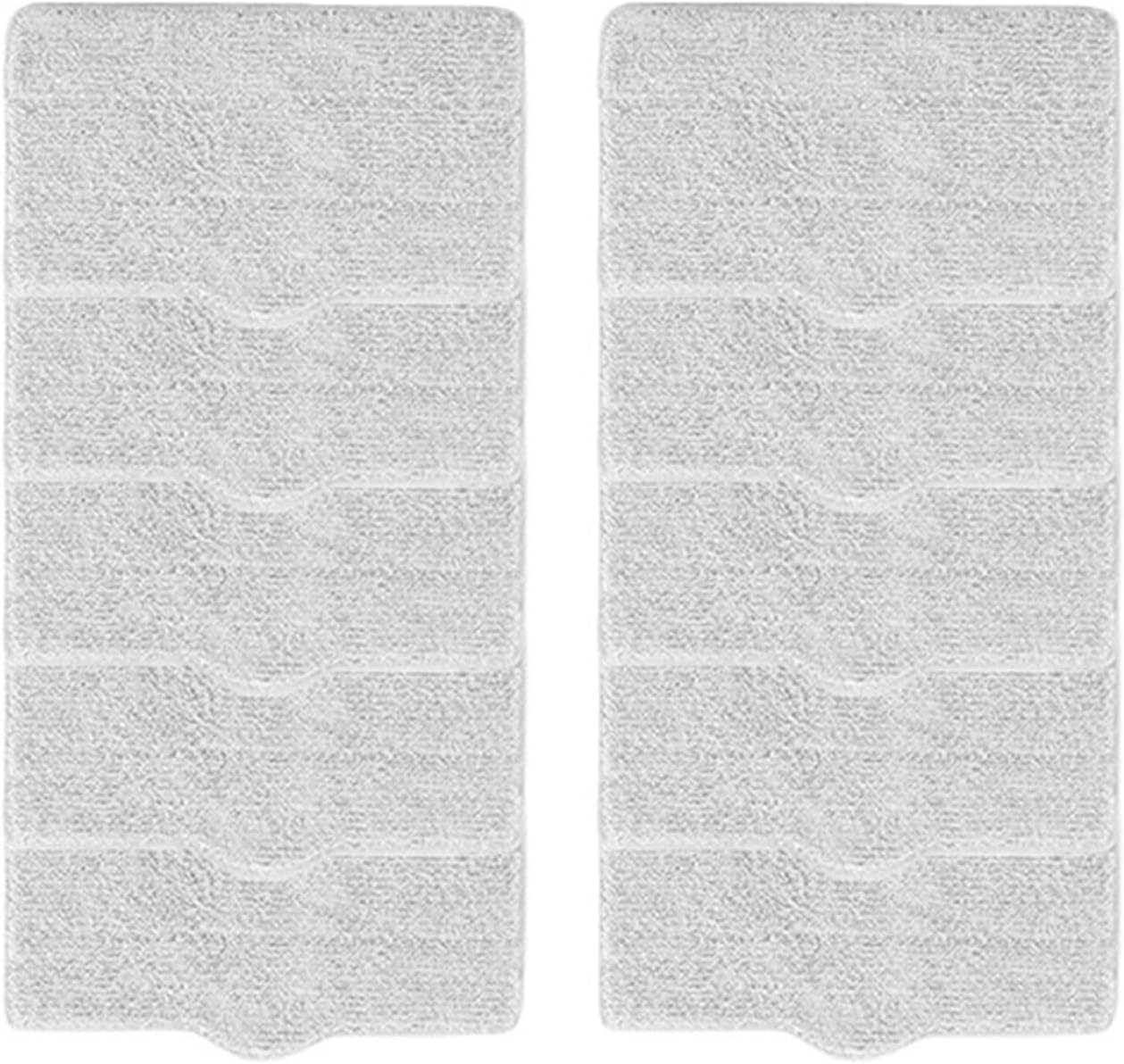 Mop Cleaning Pads Handhold Steam Vacuum Cleaner Mop Cloth Rag Replacement Accessories.Compatible for XiaoMi D/eerma DEM ZQ100 ZQ600 ZQ610(Set 4)