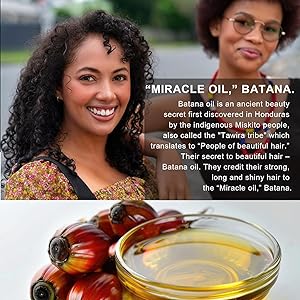 Dr. Sebi Raw Batana Oil - Hair Growth Oil for Men & Women, Sourced from Honduras, Pure & Unrefined, Nourishing Scalp & Hair, Promotes Hair Thickness, Prevents Hair Loss
