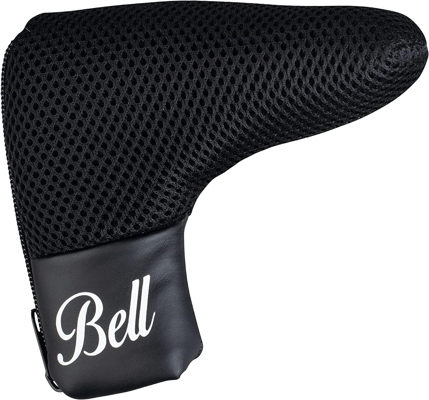 Bell II N-410 Right Hand No Offset Oversize Center Shaft Blade Putter - Matte Finish with Winn Midsize Grip