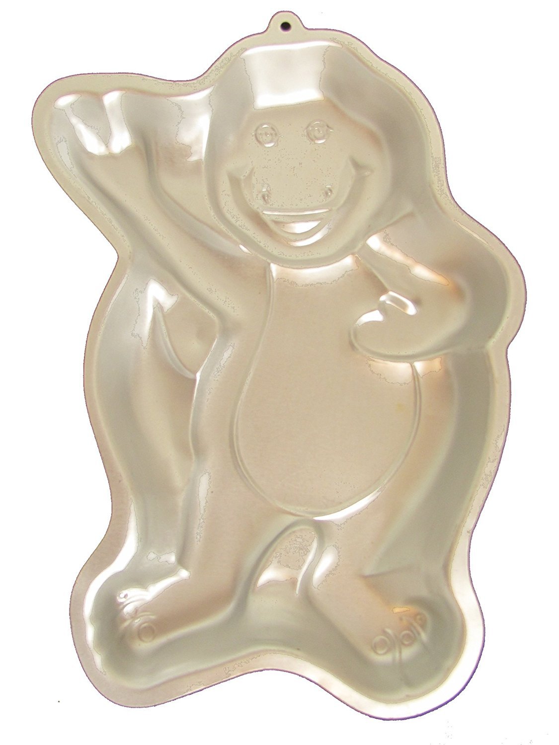 Wilton Barney Purple Dinosaur Full-body Waving Cake Pan Disney (2105-6713,  1993) Retired