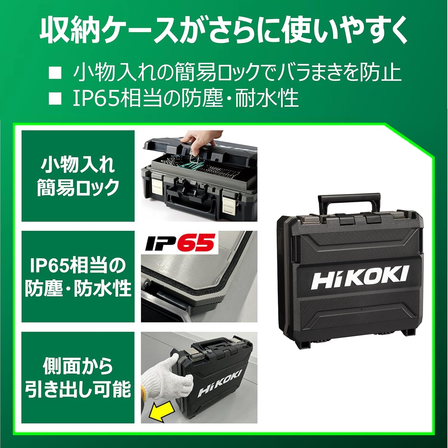 Amazon | HiKOKI(ハイコーキ) ケース 381475 インパクトドライバー用