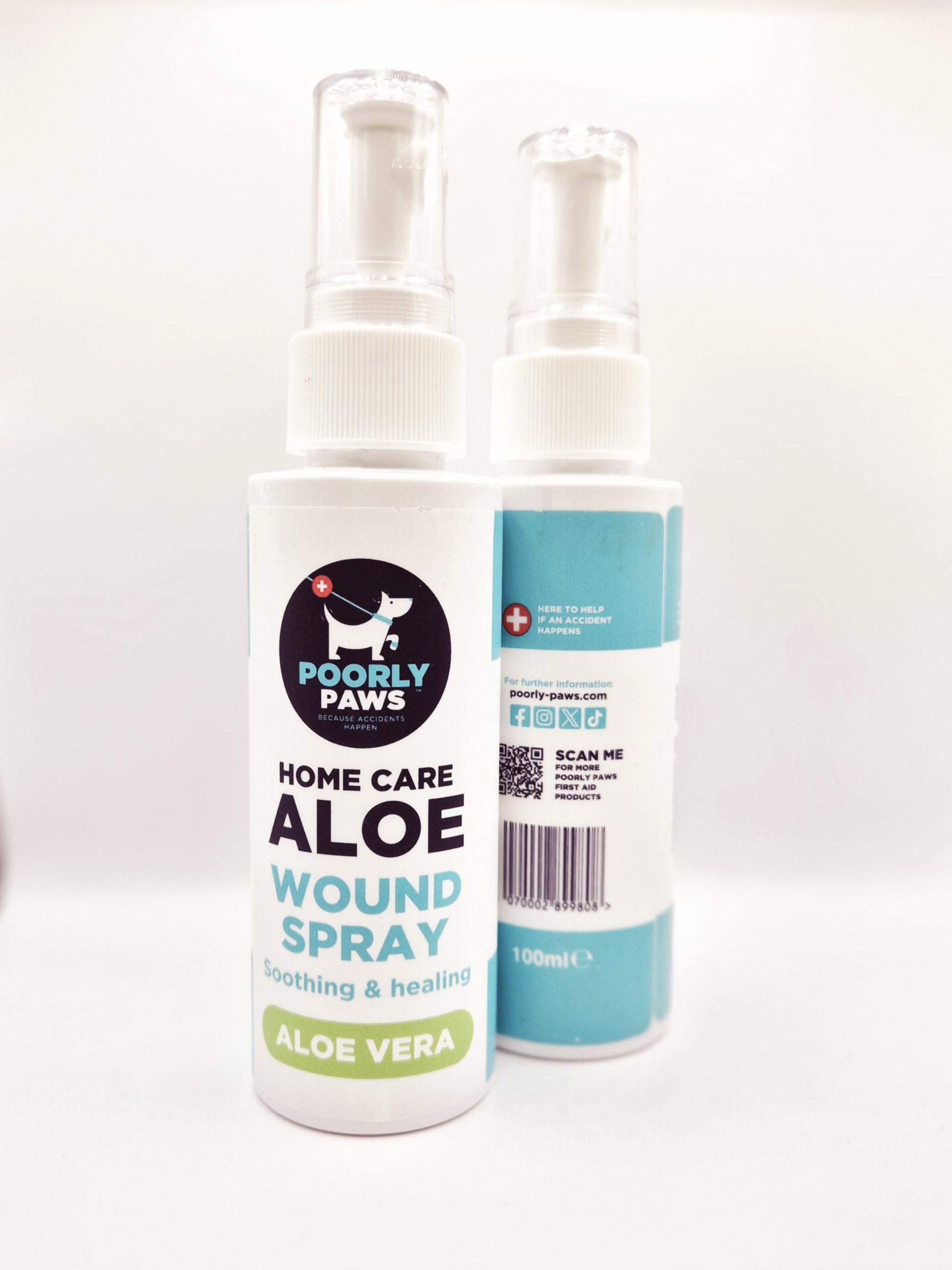 Poorly Paws ALOE WOUND SPRAY (100 ML)