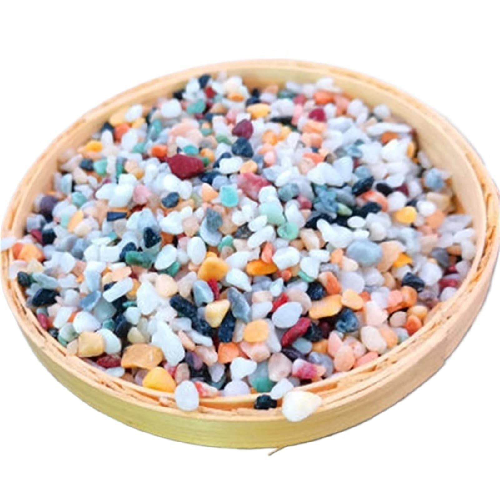 Naturalny żwir do akwarium i ogrodu DIY (piasek dolny i mikrokrajobraz) (1000 g)