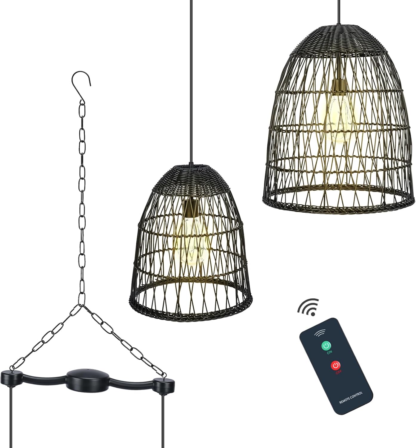 Lustre/plafonnier Miniature 1/12 Pour Maison De Poupée - Fonctionnel à LED, Sur Piles