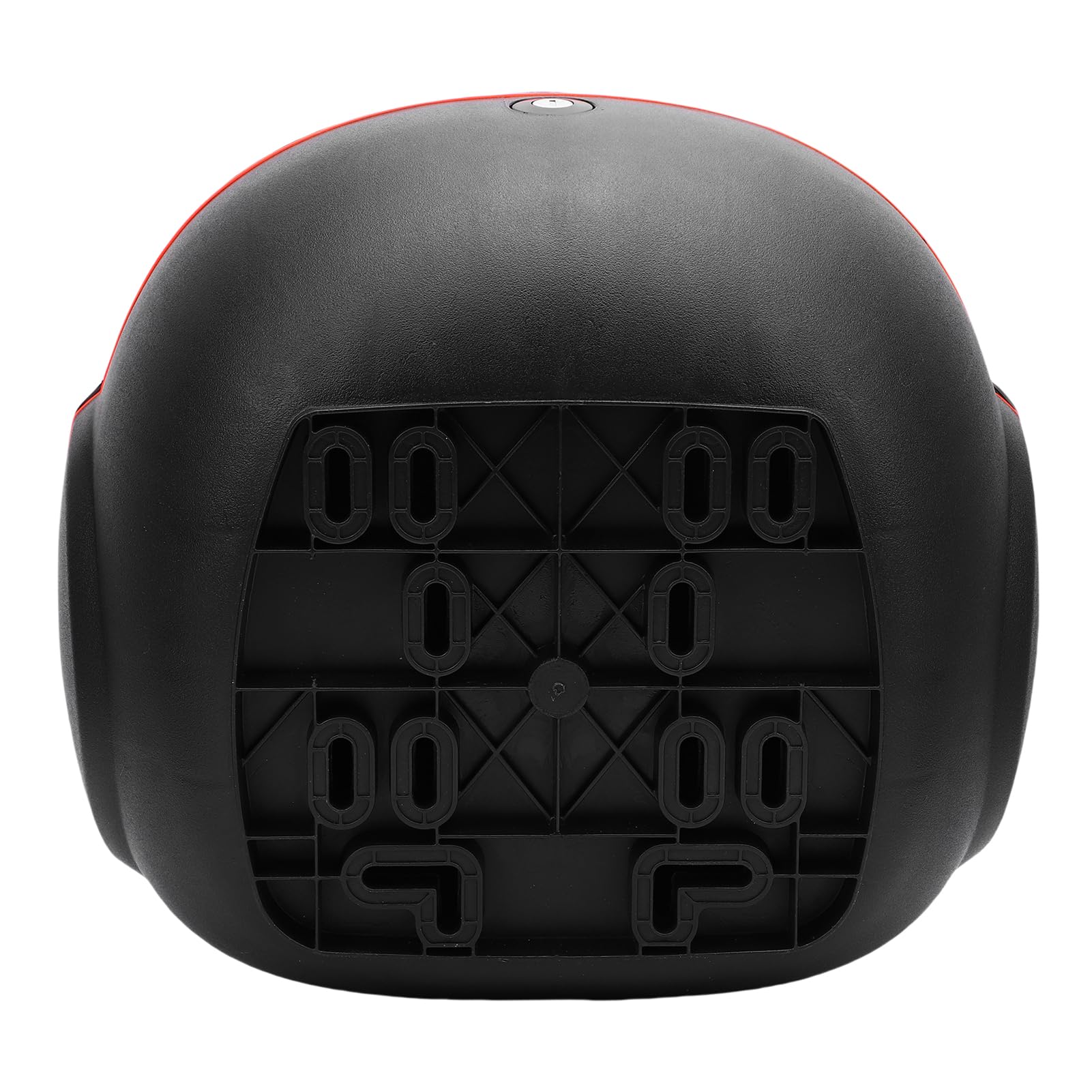 Aramox Bauletto per Moto Bauletto per Scooter per Scooter 35L ABS con Serratura Impermeabile con Schienale con Striscia Riflettente per (BLACK)