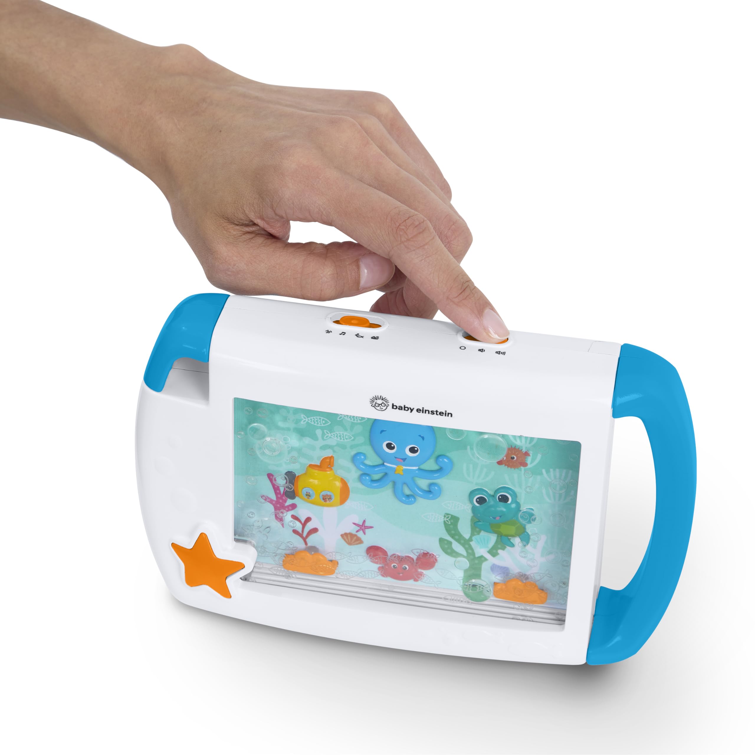 Baby Einstein On-The-Go Sea Dreams Soother, Portable Baby White Noise Machine with Calming Music & Lights - Image 4