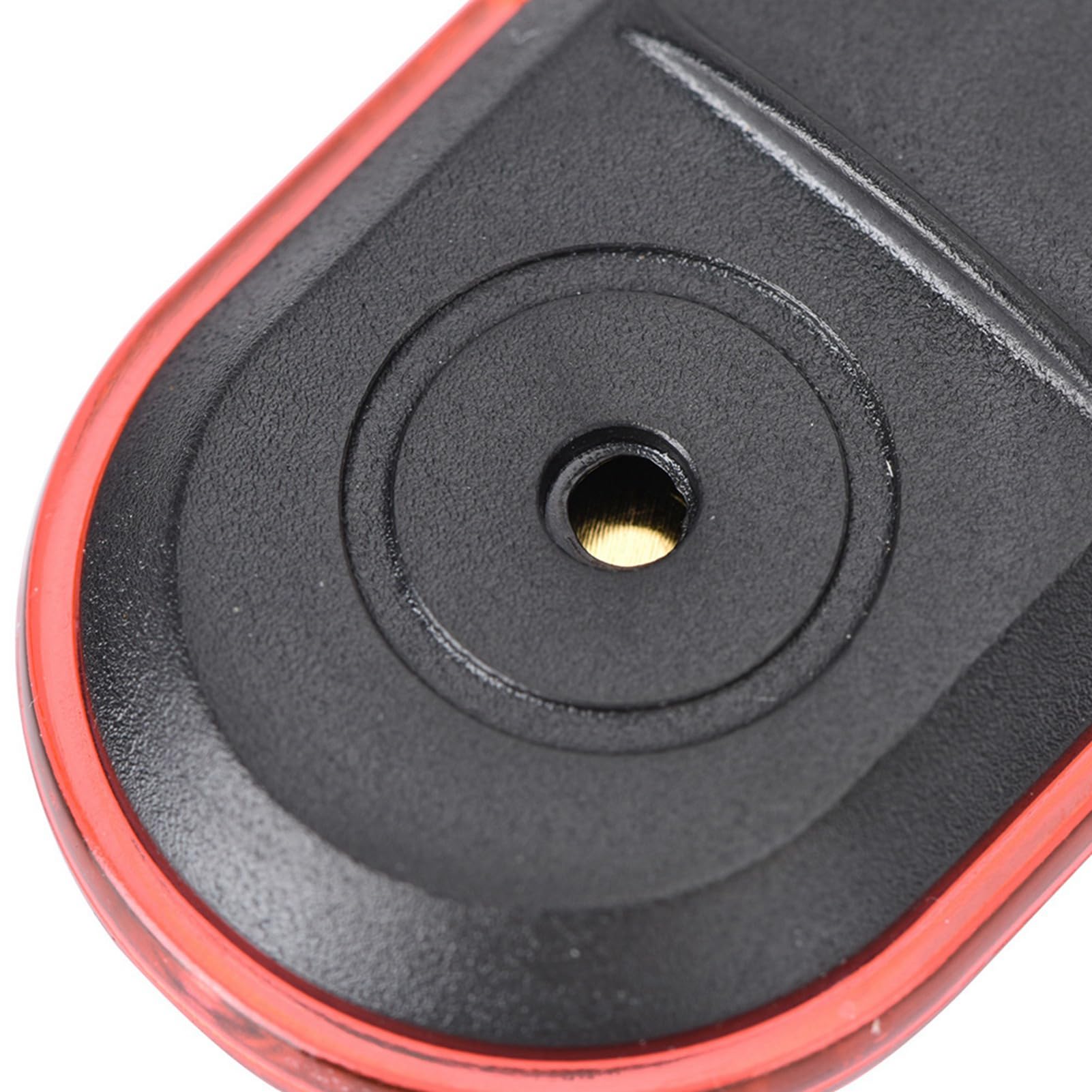 Wakects Localisateur de Clés sans Fil, Localisateur de Porte-Clés électronique, Télécommande, Dispositif D'alarme Anti-Perte, Portée de 8 à 10 Mètres, Lumière LED Activée par Sifflet (Rouge)
