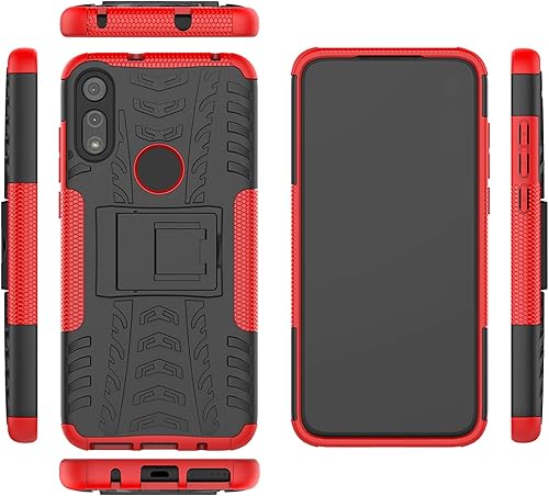 Miniatura 7 de Funda para Moto E 2020 Motorola E7 con protector de pantalla de vidrio templado y accesorios rígidos híbridos para celda MotoE MotoE7 E 7 7E 7