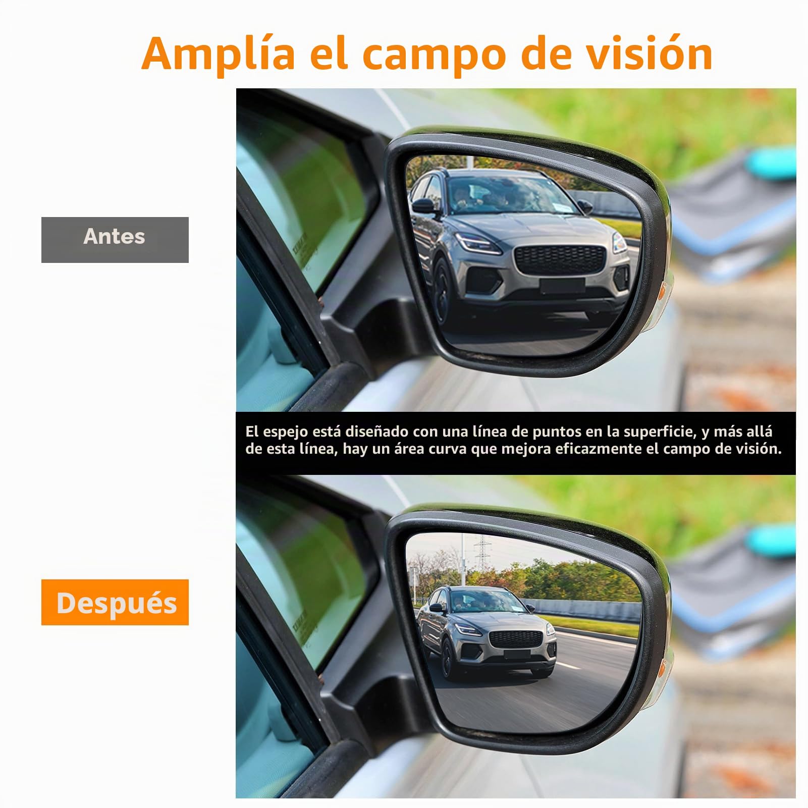 1PCS Para Renault Clio IV/Captur Espejo Retrovisor 2013-2020 | Calefactable Cristal Retrovisor Zoe 2012-2020 Vidrio Espejo Compatible con nissan Micra 2017-2021(Derecho)