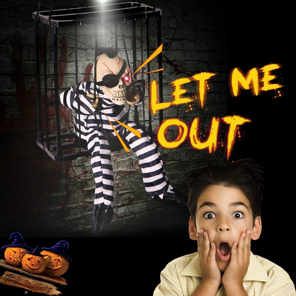 Amazon.co.jp: BINDUO スカルハロウィンデコレーション