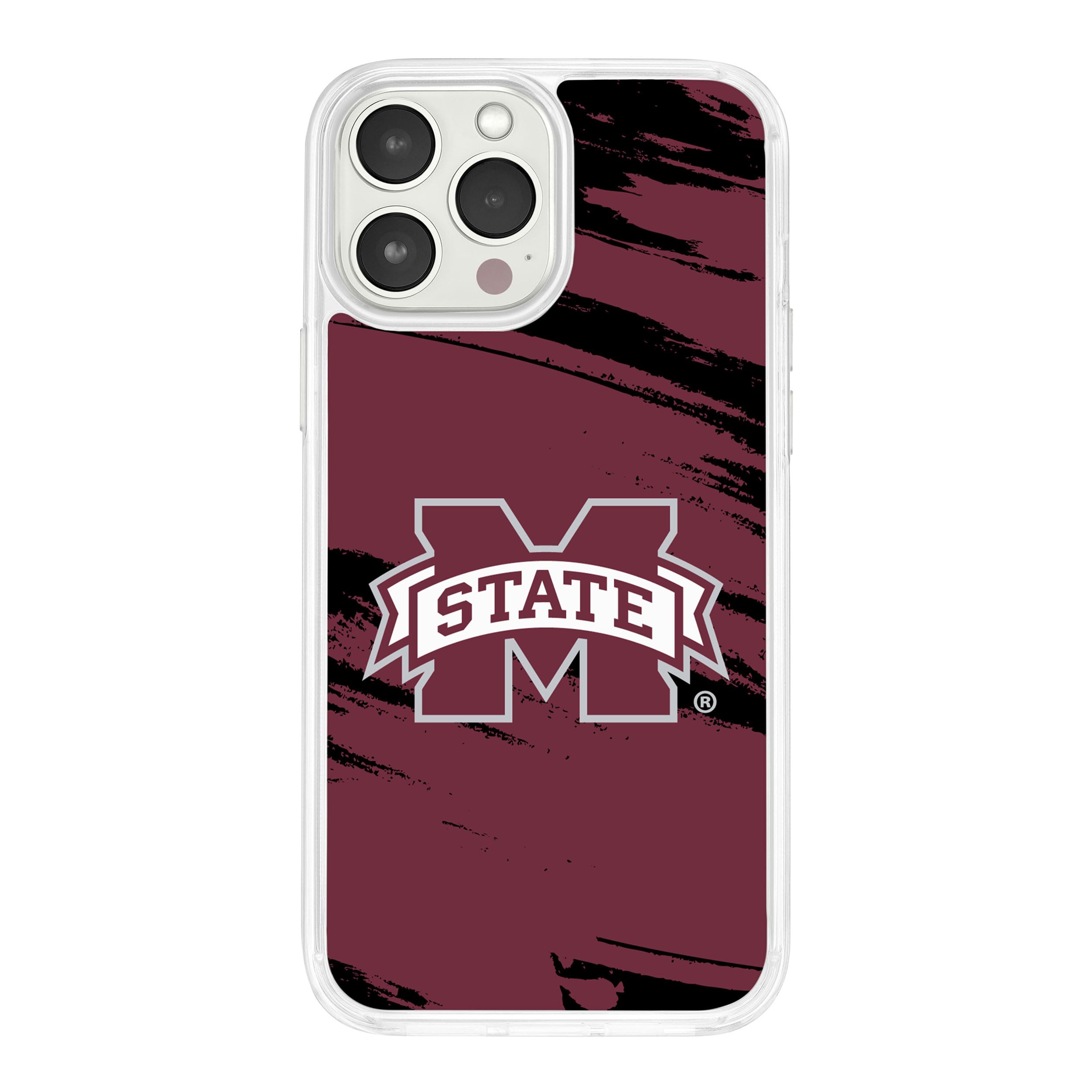 Affinity Bands Mississippi State Bulldogs HD Phone Case Compatible with MagSafe Apple iPhone 13 Pro (Paint)