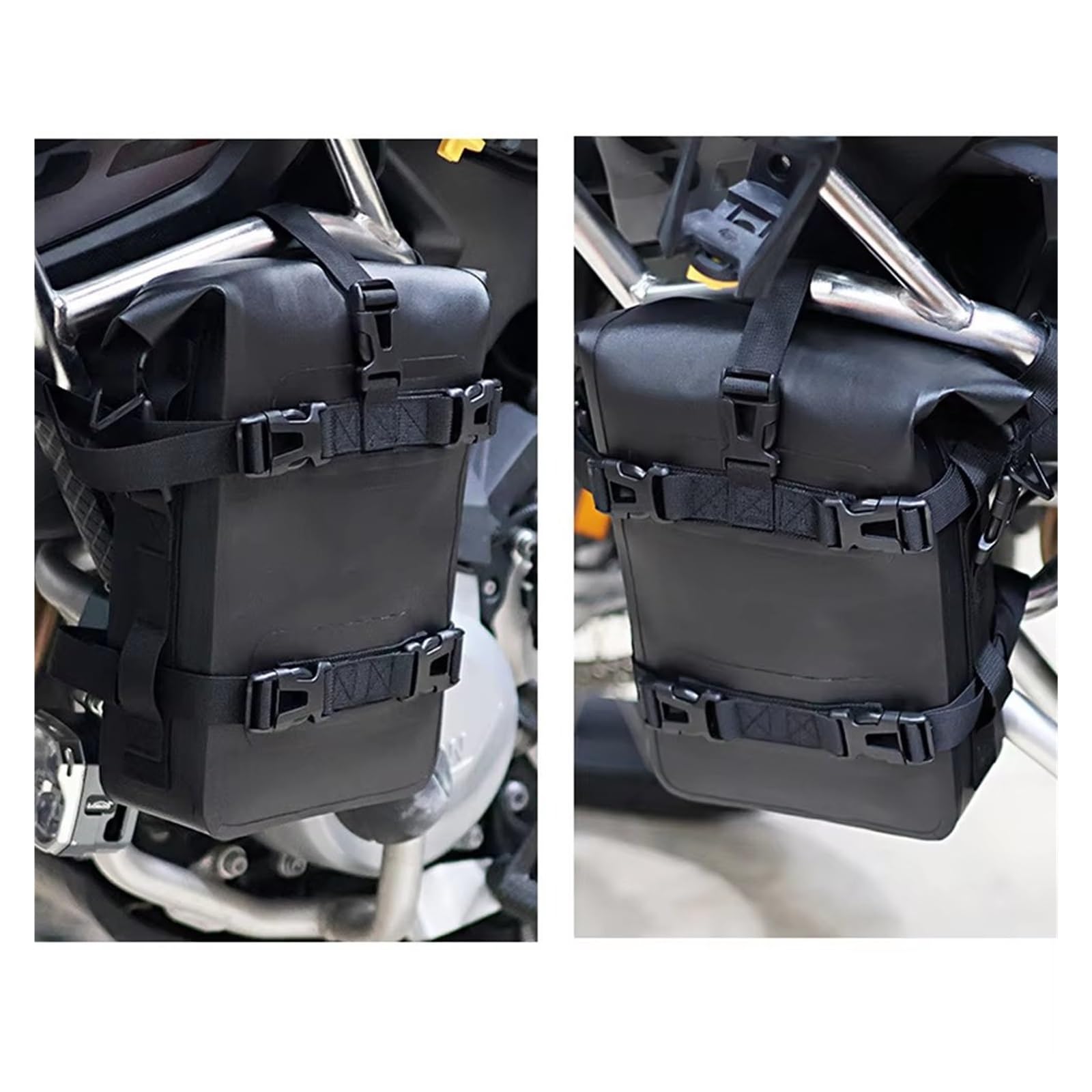 Borsa Sella Moto Borsa Laterale Multifunzionale Impermeabile Per Asta Protezione Per Moto Grande Capacità 4L