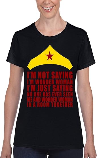 Funny Superhero Woman's T-Shirt(XXX 