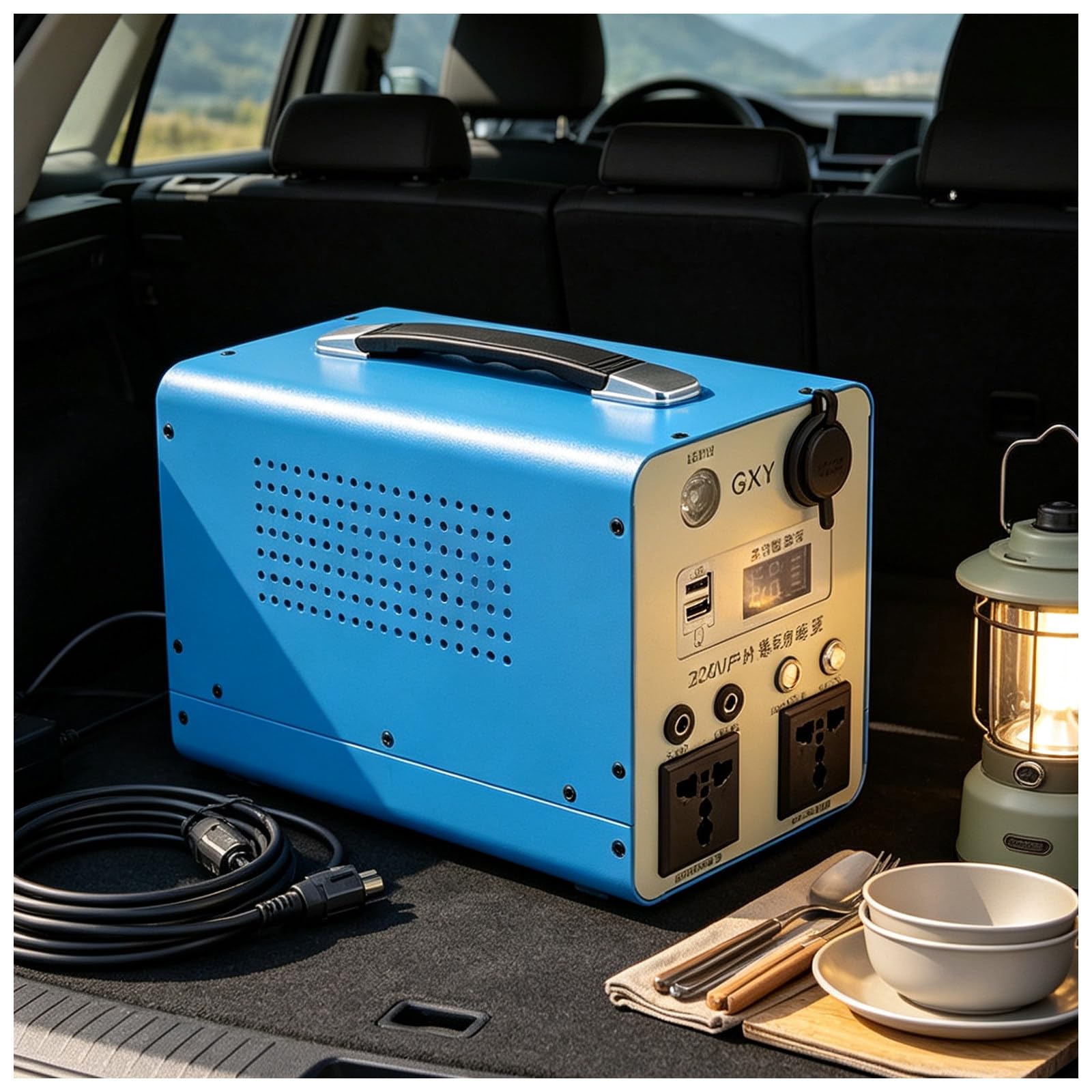Station d'alimentation de secours 300 W/500 W, batterie LiFePO4 500w
