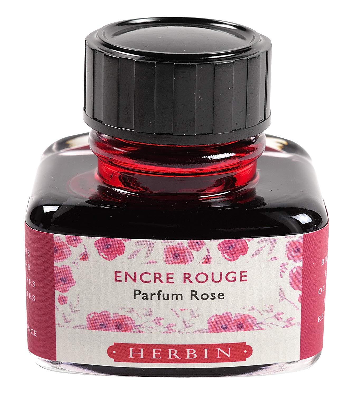 J Herbin Red Rose Scented Fountain Pen Ink
