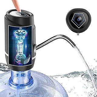 Dispensador de bomba de agua de 5 galones, bomba de botella de agua eléctrica, dispensador de agua, jarra, bomba de agua p...