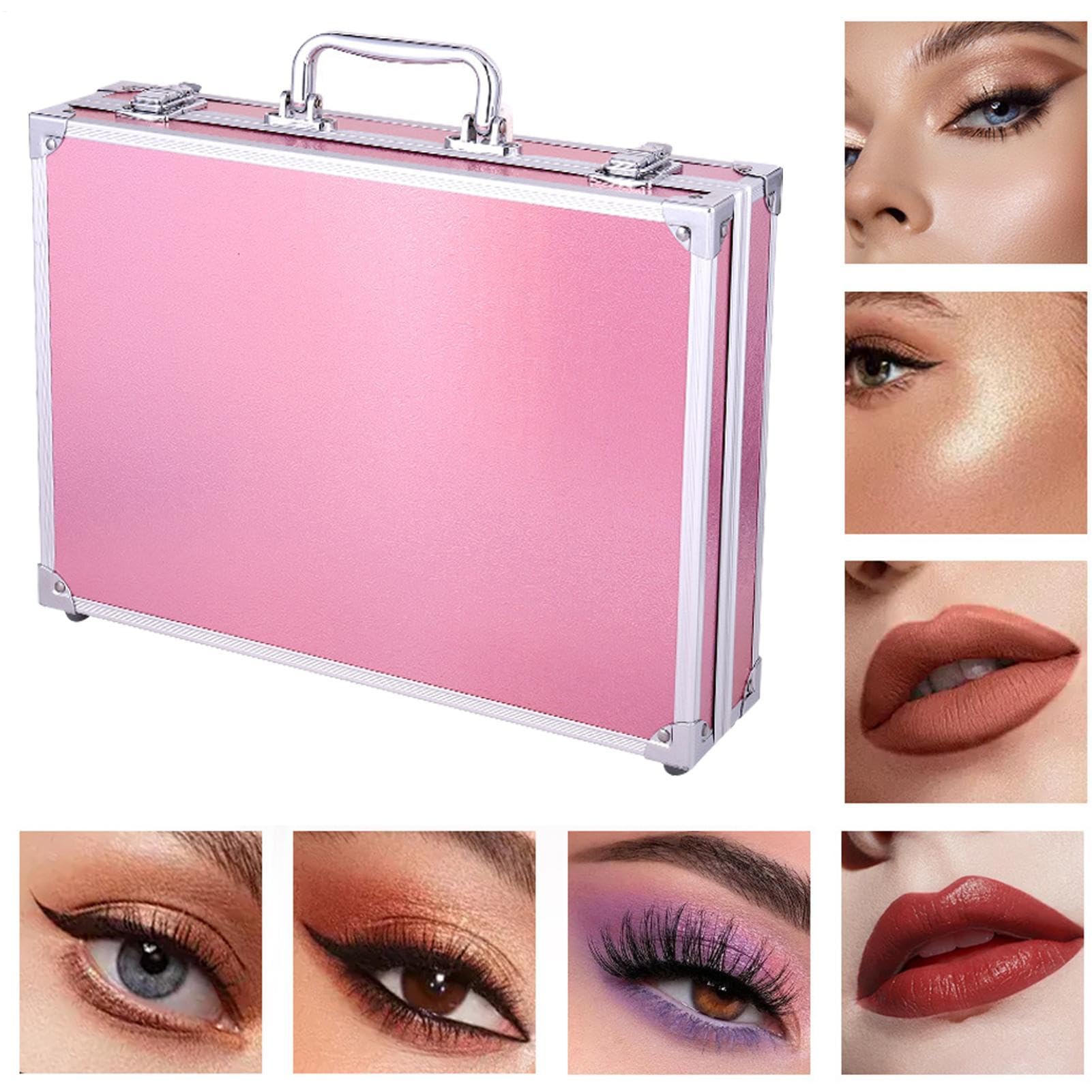 Komplettes Make-up-Set Mit Allem Schönheitskosmetik wischfestes Make-up | Make-up-Pinsel Lidschatten Beauty-Kosmetik Für Frauen Teenager Mädchen Reise Hochzeit Fotoshooting Theater Bühne Tanz