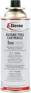 Sterno 50130 8-Ounce Butane Fuel Cartridges, (RETAIL 4-PACK)