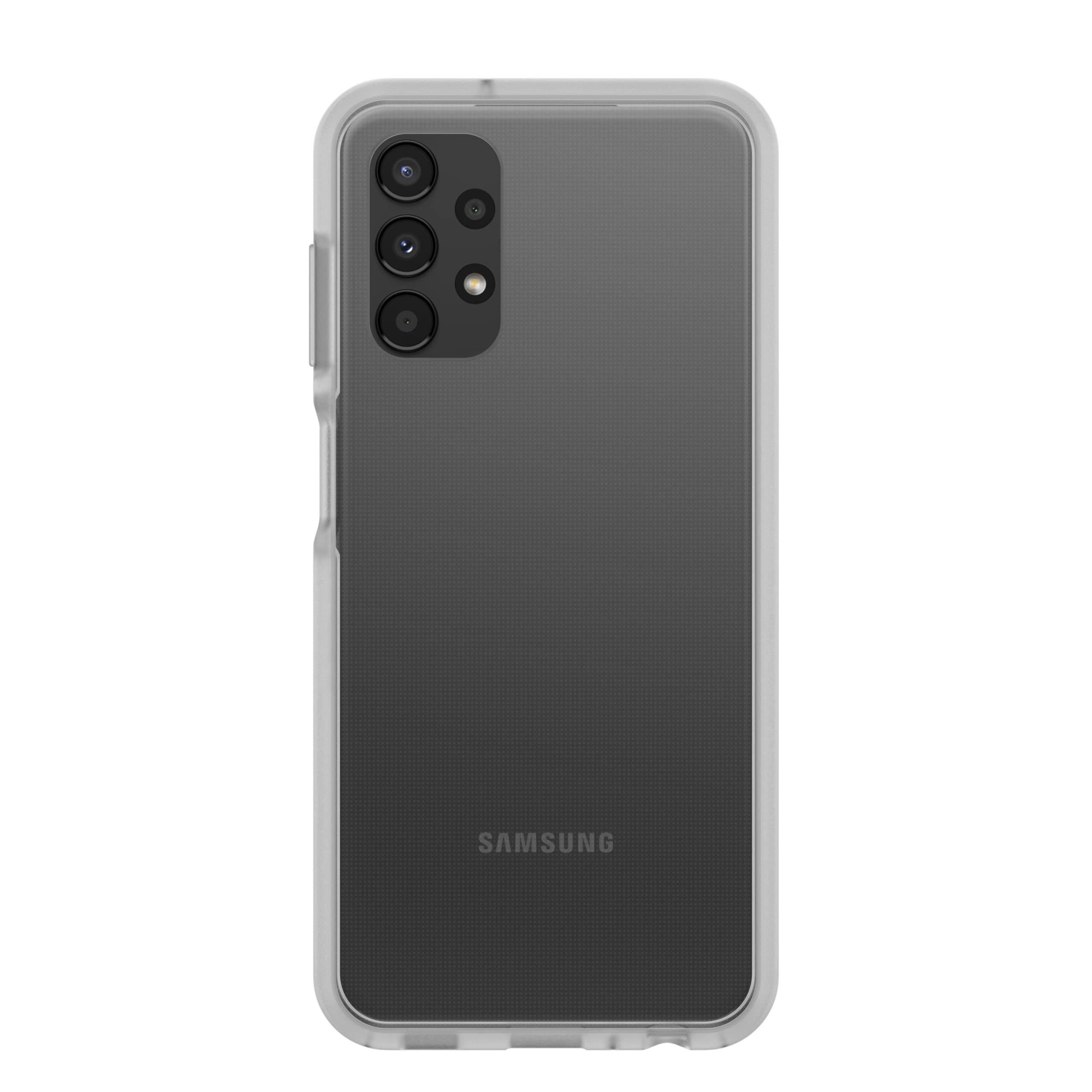 OtterBox Cover per Samsung Galaxy A13 Sleek, resistente a shock e cadute, cover ultrasottile,testata a norme anti caduta MIL-STD 810G, Trasparente, Versione No Pack Retail