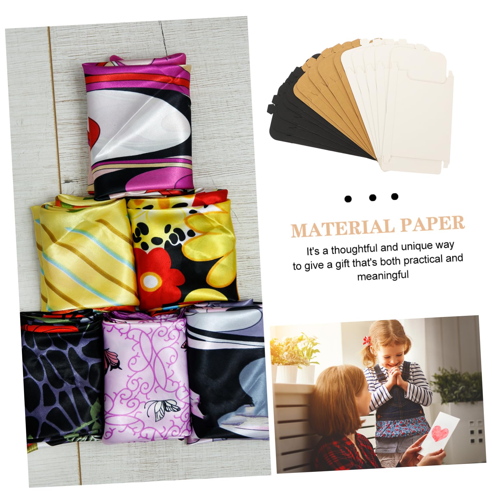 OFFSCH 15pcs Blank Postcard Boxes for Greeting Cards Storage Containers and Kraft Cardstock for Crafting and Personalization Great for Organizing and Displaying Cards