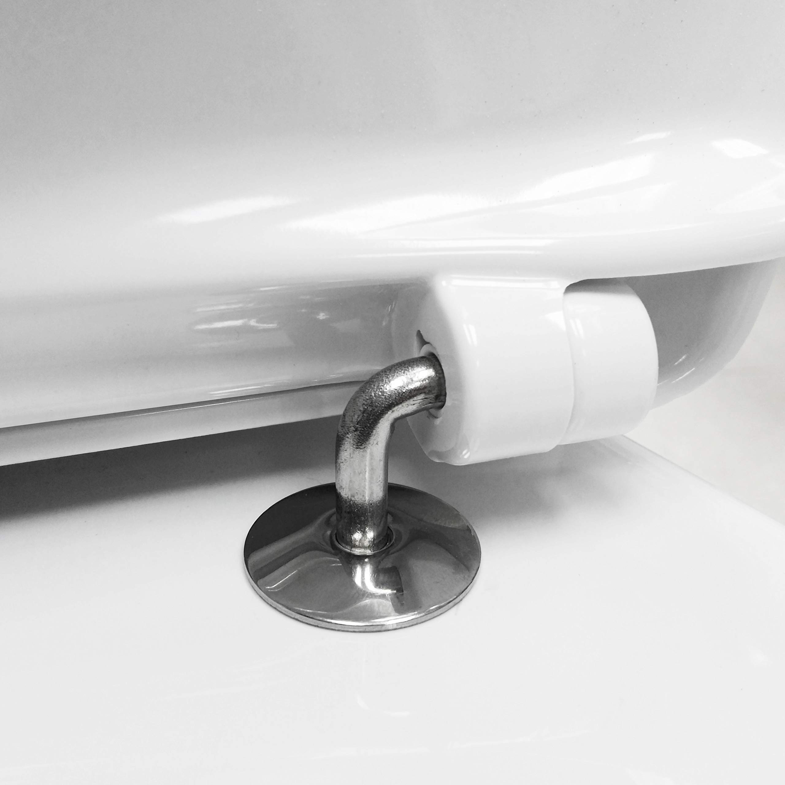 TAPA WC COMPATIBLE CON VICTORIA ROCA | BISAGRA ACERO INOX FACIL INSTALACIÓN