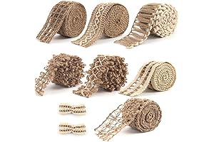 Enrich Your Decor with VGOODALL's Jute Ribbons: A Rustic Touch for Every Occasion