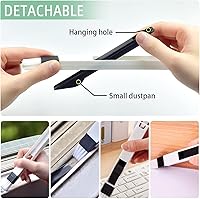 Vista 3 de JIURUN Cepillo de limpieza de hendiduras de cerdas duras, juego de cepillos de limpieza multifuncionales, cepillo limpiador de lechada, cepillos