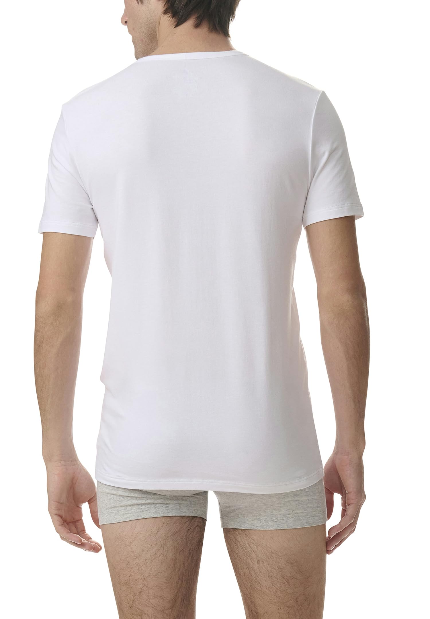 adidas Crew Neck T-Shirt Herren Unterhemd Rund Ausschnitt langlebig 4 er Pack