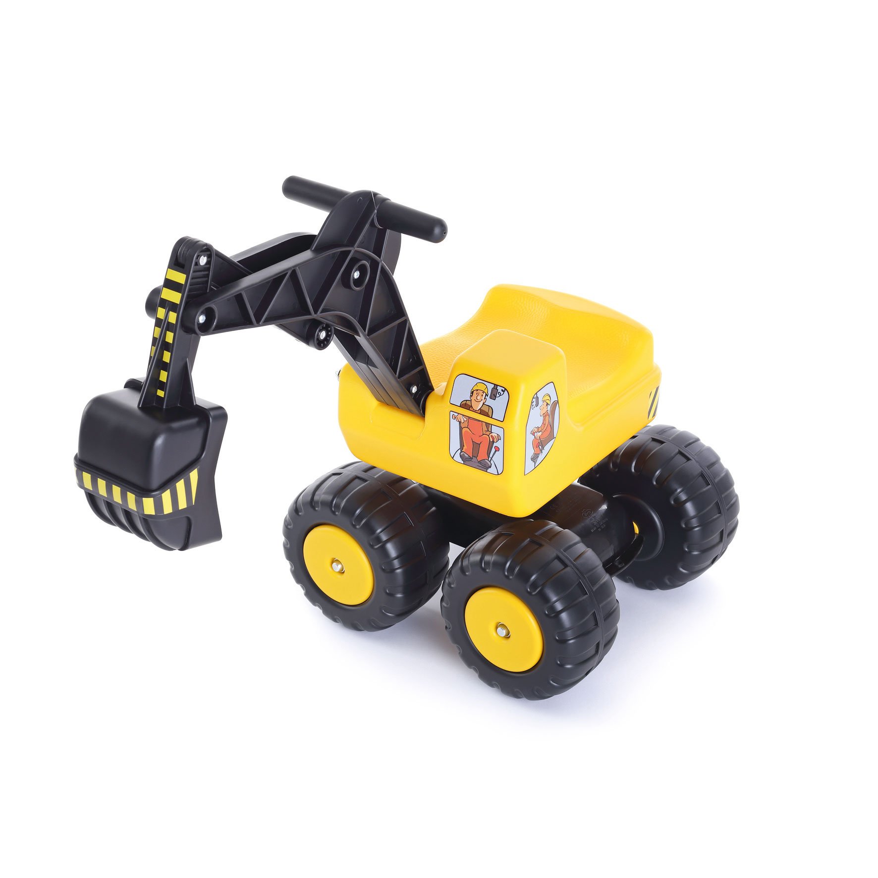 Mobby-Dig Sitzbagger, 65 cm - Sandspielzeug Kindergartenqualität