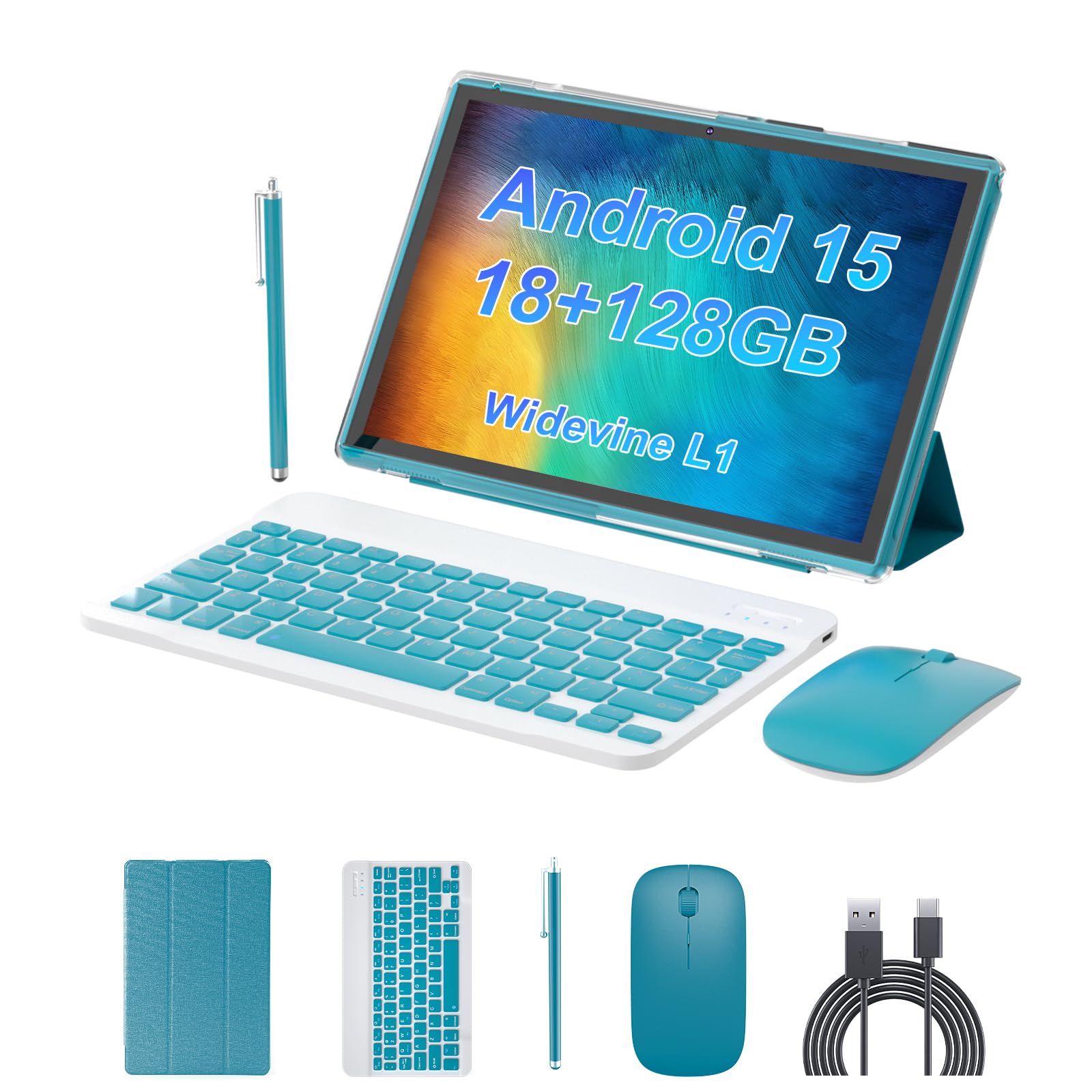 タブレット8.7インチ Android 15 Wi-Fi 18GB+128GB Amazon.com : ZZB Android 15 Tablet 10 inch Tablet 2 in 1 Tablets