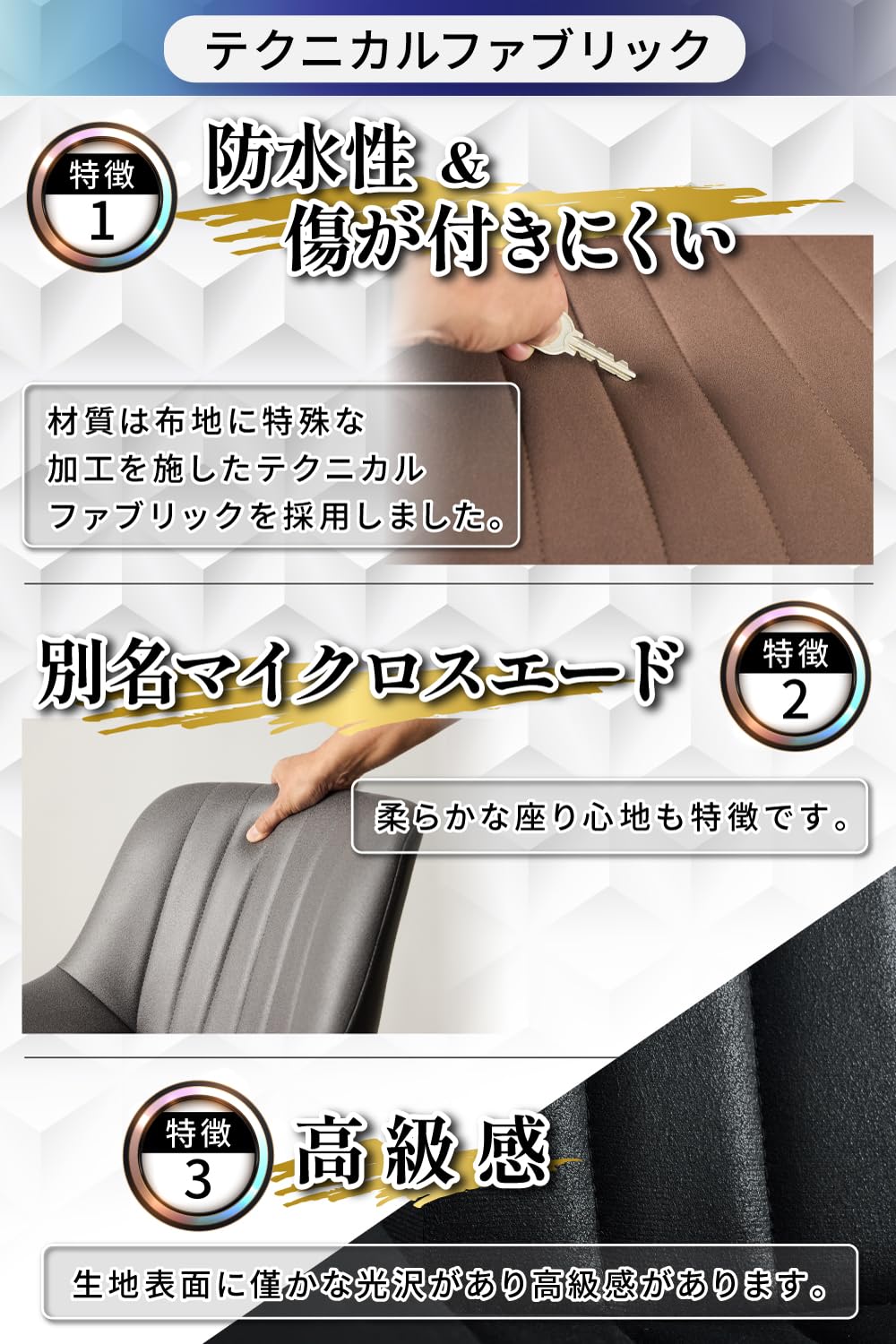 Amazon｜【I'm home掲載×60万台出荷モデル】カウンターチェア 昇降式 1