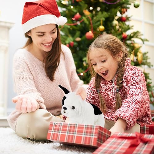 Miniatura 6 de Niuhoulu Juguete de peluche realista de Bulldog Francés, Compañeros atemporales de 10.5 pulgadas